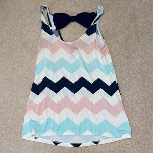 chevron tank top
